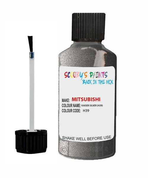 mitsubishi l300 kaiser silver code h39 touch up paint 1990 2003 Scratch Stone Chip Repair 