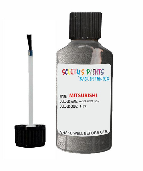 mitsubishi lancer kaiser silver code h39 touch up paint 1990 2003 Scratch Stone Chip Repair 