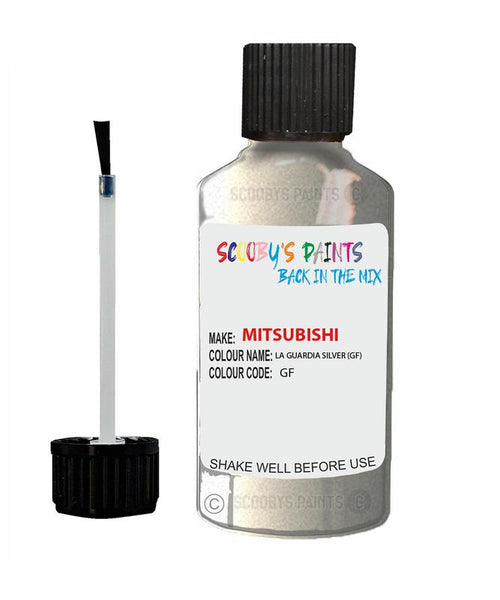 mitsubishi space gear la guardia silver code gf touch up paint 1993 1997 Scratch Stone Chip Repair 