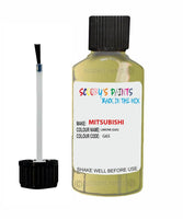 mitsubishi carisma limone code g65 touch up paint 2002 2003 Scratch Stone Chip Repair 