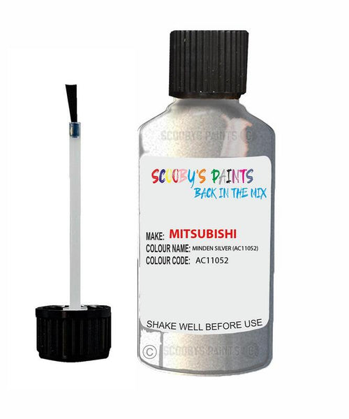 mitsubishi carisma minden silver code ac11052 touch up paint 1994 2000 Scratch Stone Chip Repair 
