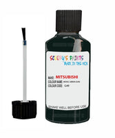 mitsubishi lancer mosel green code g49 touch up paint 1990 1998 Scratch Stone Chip Repair 