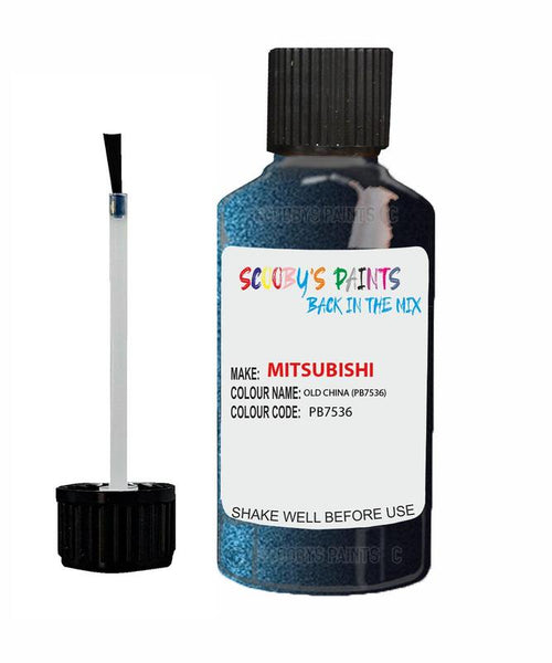 mitsubishi colt old china code pb7536 touch up paint 2004 2008 Scratch Stone Chip Repair 