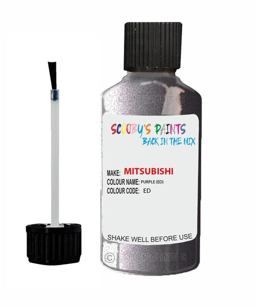 mitsubishi grandis purple code ed touch up paint 2003 2008 Scratch Stone Chip Repair 