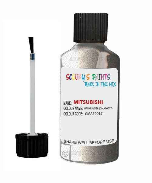mitsubishi lancer warm silver code cma10017 touch up paint 2003 2014 Scratch Stone Chip Repair 