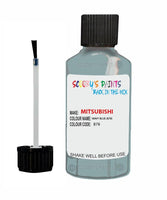 mitsubishi lancer wavy blue code b78 touch up paint 1993 1995 Scratch Stone Chip Repair 