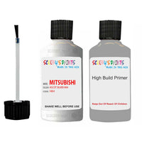 Mitsubishi Pajero Ascot Silver Code H84 Touch Up Paint with anit rust primer undercoat