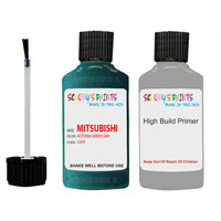 Mitsubishi L300 Astoria Green Code G89 Touch Up Paint with anit rust primer undercoat