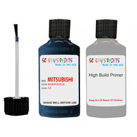 Mitsubishi Space Gear Balboa Blue Code Gx Touch Up Paint with anit rust primer undercoat