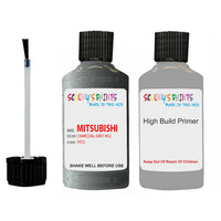 Mitsubishi Colt Charcoal Grey Code H52 Touch Up Paint with anit rust primer undercoat