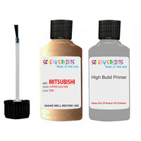 Mitsubishi Carisma Copper Gold Code K80 Touch Up Paint with anit rust primer undercoat