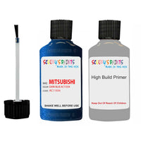 Mitsubishi L200 Dark Blue Code Ac11034 Touch Up Paint with anit rust primer undercoat