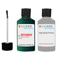 Mitsubishi Colt Emerald Green Code Bl Touch Up Paint with anit rust primer undercoat