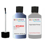 Mitsubishi Colt Iris Blue Code Kl Touch Up Paint with anit rust primer undercoat