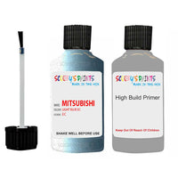 Mitsubishi Colt Light Blue Code Ec Touch Up Paint with anit rust primer undercoat
