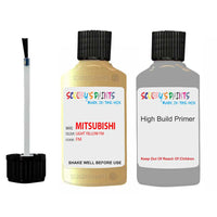 Mitsubishi Colt Light Yellow Code Fm Touch Up Paint with anit rust primer undercoat