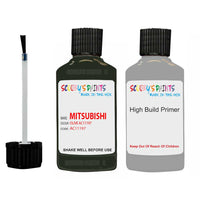 Mitsubishi L200 Olive Code Ac11197 Touch Up Paint with anit rust primer undercoat