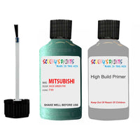 Mitsubishi Pajero Sage Green Code F99 Touch Up Paint with anit rust primer undercoat