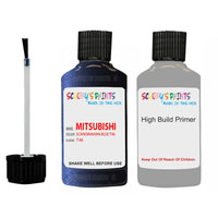 Mitsubishi Carisma Scandinavian Blue Code T46 Touch Up Paint with anit rust primer undercoat
