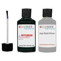 Mitsubishi Colt Scotch Green Code G37 Touch Up Paint with anit rust primer undercoat