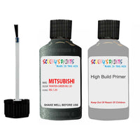 Mitsubishi Lancer Taniyen Green Code Ml120 Touch Up Paint with anit rust primer undercoat