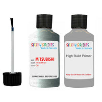 Mitsubishi Space Star Tin Silver Code G61 Touch Up Paint with anit rust primer undercoat
