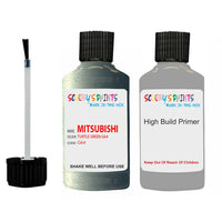 Mitsubishi Carisma Turtle Green Code G64 Touch Up Paint with anit rust primer undercoat