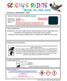 Mitsubishi L200 Dark Blue Code Ac11233 Touch Up paint instructions for use how to paint car