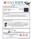 Mitsubishi Colt Medium Bluish Grey Code Cmh17004 Touch Up paint instructions for use how to paint car