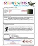 Mitsubishi L200 Olive Code L79 Touch Up paint instructions for use how to paint car