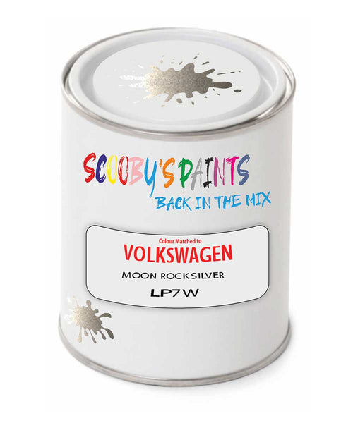 spray gun 2 pack paint Volkswagen Moon Rock Silver Code: Lp7W