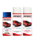 mazda 5 aurora blue aerosol spray car paint clear lacquer 34j With primer anti rust undercoat protection