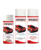 mazda cx4 crystal white aerosol spray car paint clear lacquer 34k With primer anti rust undercoat protection