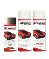 mazda mx6 driftwood aerosol spray car paint clear lacquer 11b With primer anti rust undercoat protection