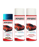 mazda cx3 dynamic blue aerosol spray car paint clear lacquer 44j With primer anti rust undercoat protection