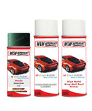 mazda 2 honour green aerosol spray car paint clear lacquer 33e With primer anti rust undercoat protection