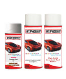 mazda mx6 porcelain silver aerosol spray car paint clear lacquer 5p With primer anti rust undercoat protection