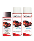 mazda 2 smoky rose aerosol spray car paint clear lacquer 44r With primer anti rust undercoat protection
