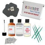 MAZDA SPICY ORANGE Paint Code 25T Touch Up Paint Repair Detailing Kit
