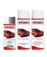 mazda mx5 sunlight silver aerosol spray car paint clear lacquer s4 With primer anti rust undercoat protection