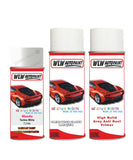 mazda 6 techno white aerosol spray car paint clear lacquer 7246 With primer anti rust undercoat protection