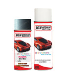 mazda 6 steel blue aerosol spray car paint clear lacquer unBody repair basecoat dent colour