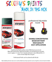Paint For Mercedes G-Class Alexandrit Green Code 891 Aerosol Spray for body panel crash repair
