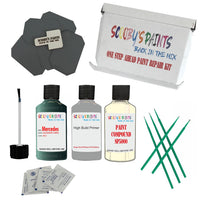 MERCEDES ALEXANDRIT Green Paint Code 891 Touch Up Paint Repair Detailing Kit