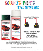 Paint For Mercedes E-Class Amazonit Green Code 272/6272 Aerosol Spray for body panel crash repair