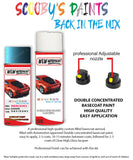 Paint For Mercedes G-Class Aquamarin Code 341/5341 Aerosol Spray for body panel crash repair
