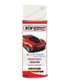 Paint For Mercedes Sl-Class Alabaster White Code 960/9960 Aerosol Spray Anti Rust Primer Undercoat