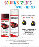 Paint For Mercedes Gl-Class Carneol Red Code 544/3544 Aerosol Spray for body panel crash repair