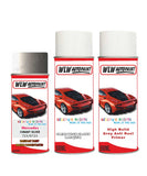 Paint For Mercedes A-Class Cubanit Silver Code 723/9723 Aerosol Spray Paint With Lacquer