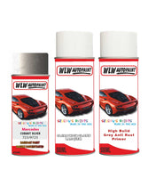 Paint For Mercedes Gl-Class Cubanit Silver Code 723/9723 Aerosol Spray Paint With Lacquer